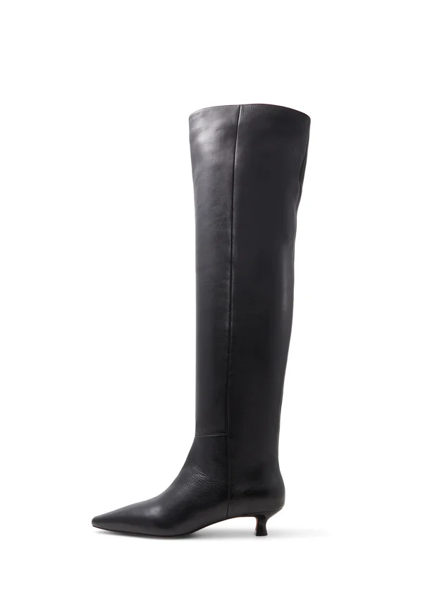 MUTTSEE - Over-the-knee boots - black
