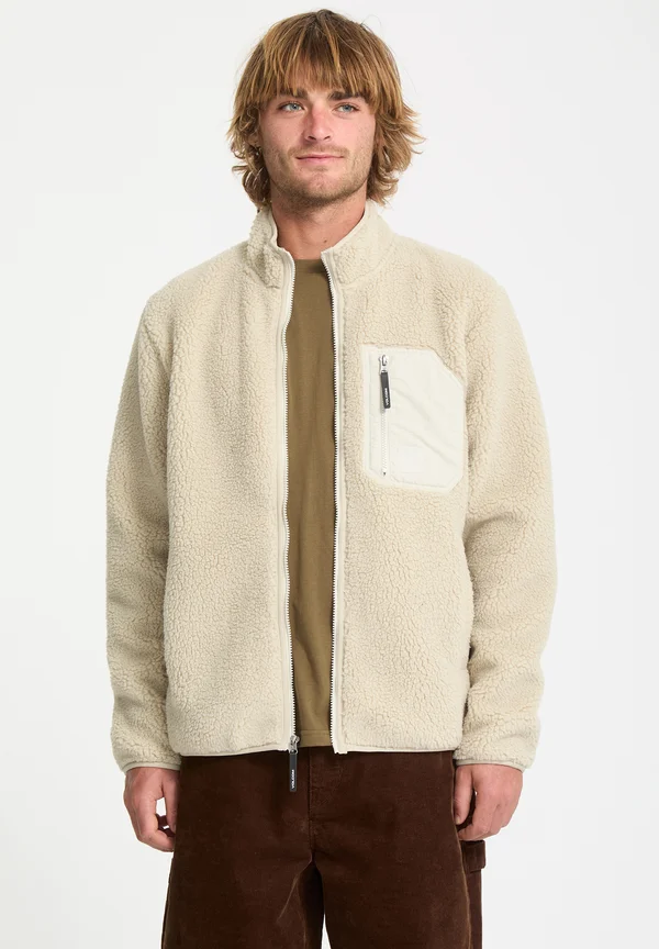 MUZZER FUZZAR - Fleece jacket - stone