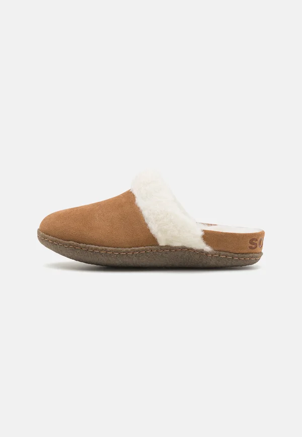 NAKISKA SLIDE II - Mules - camel brown/naturel