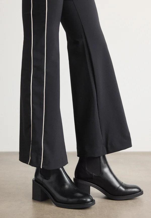 NALIE - High heeled ankle boots - black