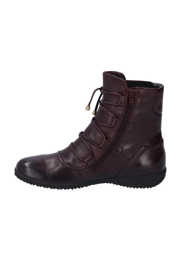 NALY  - Lace-up ankle boots - bordeaux
