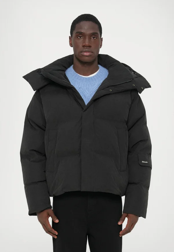 NARVIK BRUSHED JACKET - Down jacket - black
