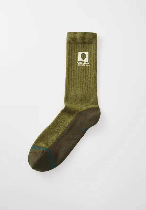 NATIONAL PARK CREW UNISEX - Socks - military green