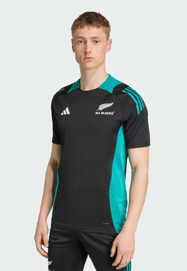 National team wear - all black   pure teal