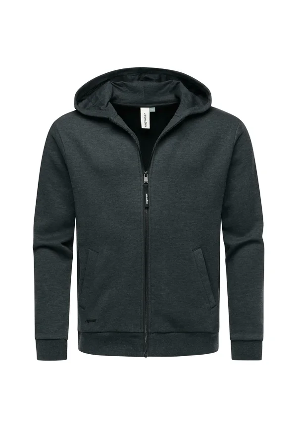 NATTEN - Zip-up sweatshirt - dark grey