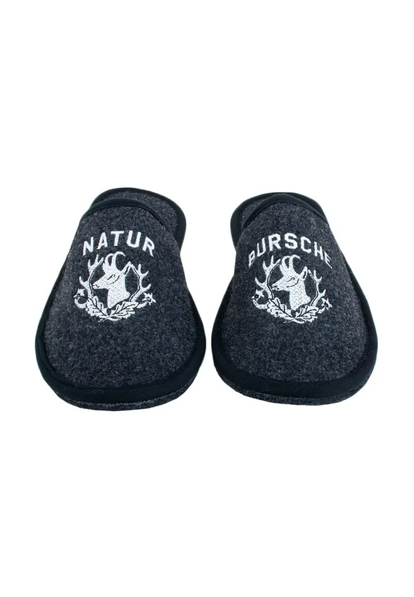 NATURBURSCHE - Slippers - rabenschwarz
