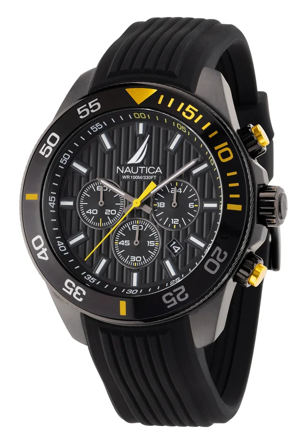 Nautica One - Chronograph watch - black