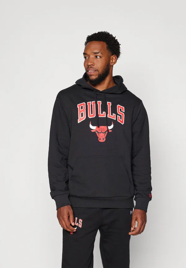 NBA CHICAGO BULLS HOODY - Club wear - black