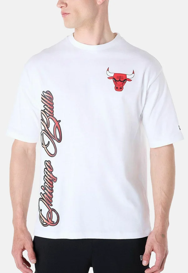NBA GRAPHIC CHICAGO BULLS - Print T-shirt - white