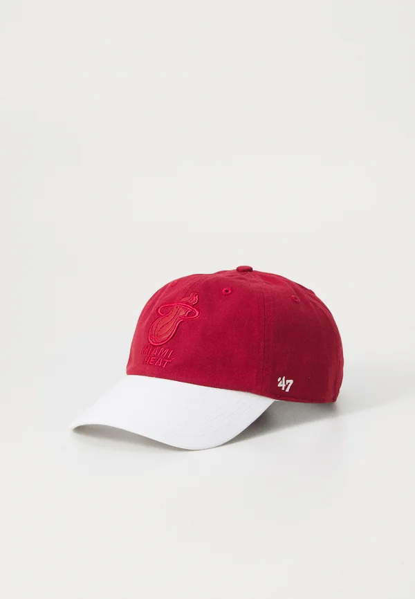 NBA MIAMI HEAT TOMMY HILFIGER COURTSIDE CLEAN UP UNISEX - Cap - red/white