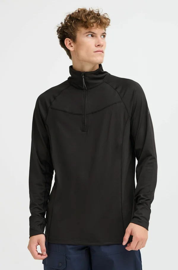 NBBENNET M SKI - Long sleeved top - black