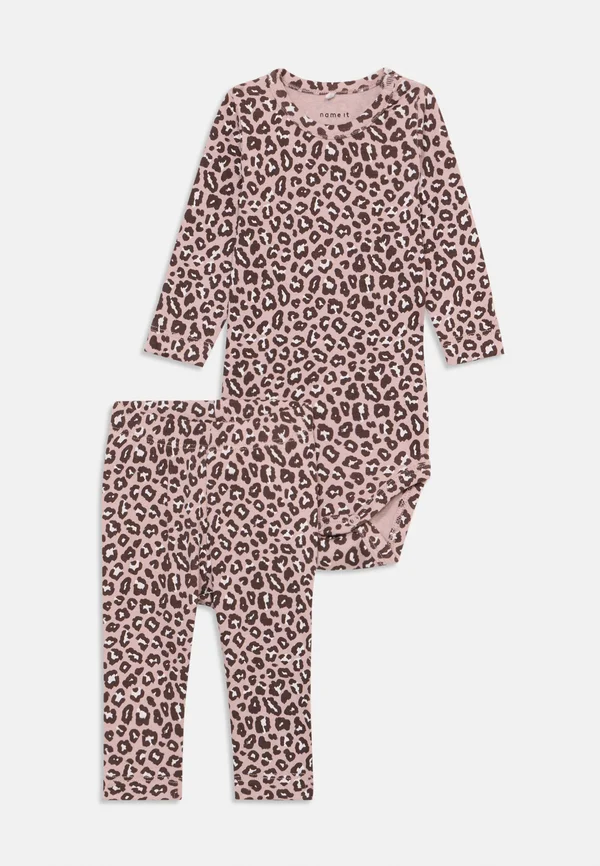 NBFLEOANA BODY SET - Tracksuit bottoms - burnished lilac