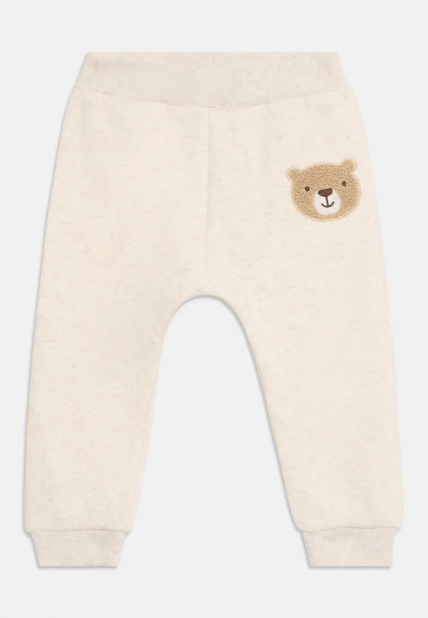 NBMOREGON  BOX BRU - Trousers - peyote melange