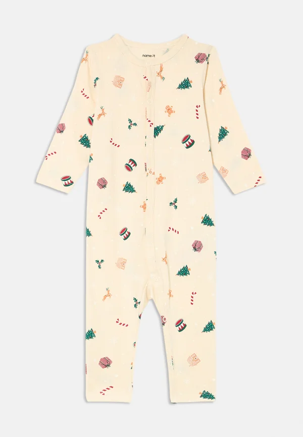 NBNVISMAS NIGHTSUIT UNISEX - Pyjamas - whitecap gray