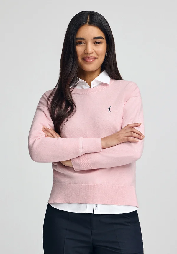NECK RIGBY - Jumper - pink vigore