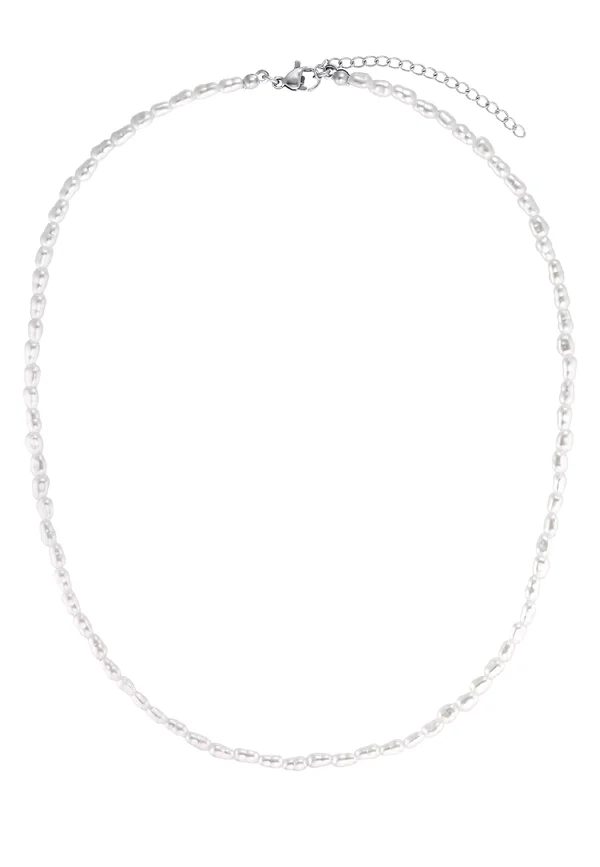 Necklace - silberfarben poliert