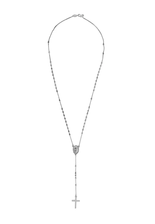 Necklace - silberfarben poliert