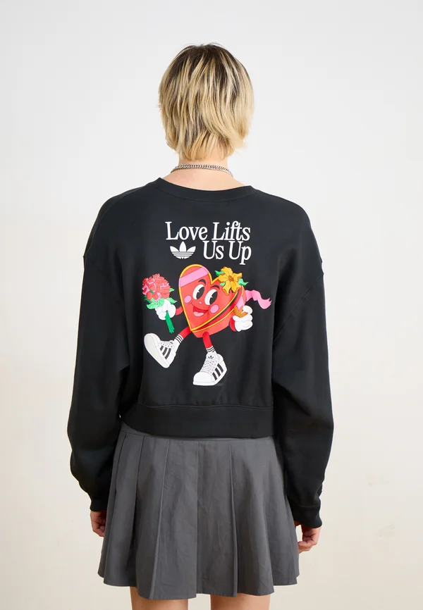 NELSON CREW - Sweatshirt - black