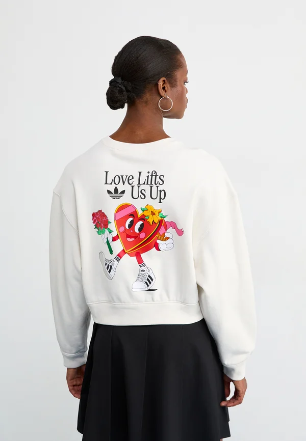 NELSON CREW - Sweatshirt - cloud white