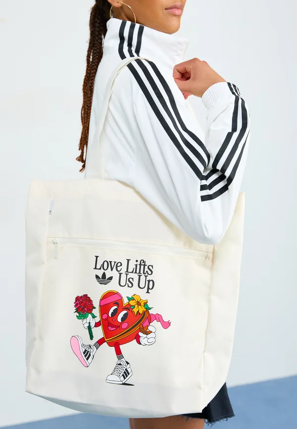 NELSON TOTE - Tote bag - cloud white