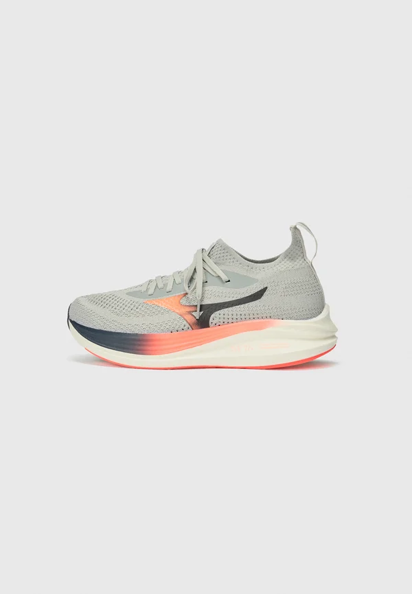 NEO ZEN - Road running shoes - odyssey gray/silver-coloured/citrus