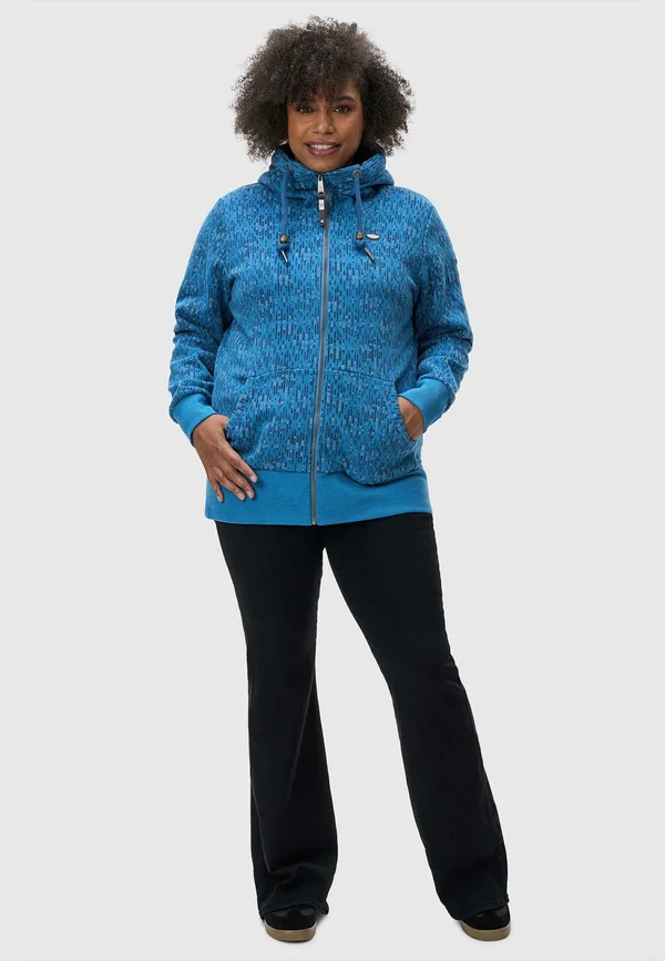 NESKA PLUS - Zip-up sweatshirt - blue