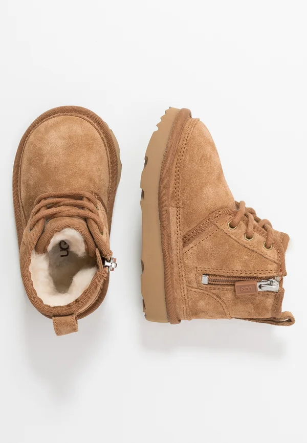 NEUMEL - Lace-up ankle boots - chestnut