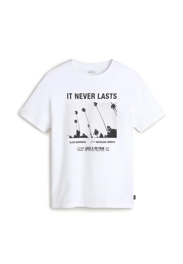NEVERLASTING OVERSIZED - Print T-shirt - white