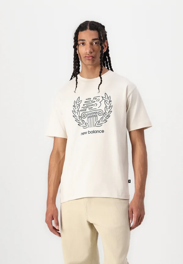 NEW BALANCE X DEBUT SCULPTURE T-SHIRT - Print T-shirt - beige