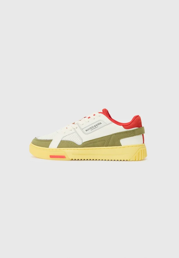 NEW CUP 1C - Trainers - beige/red/green