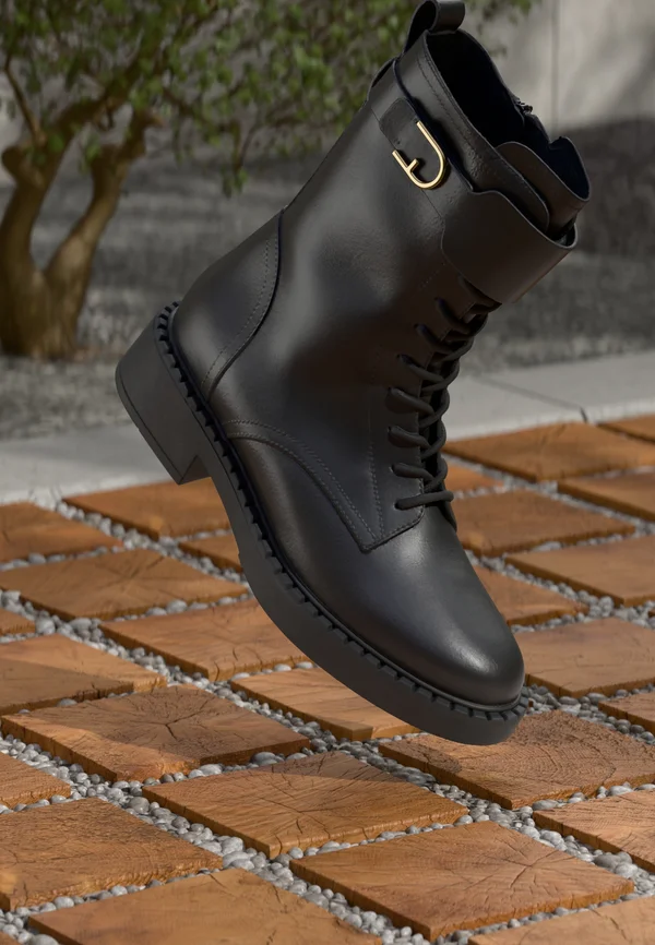 NEW LEGACY ARMY BOOT - Platform boots - nero