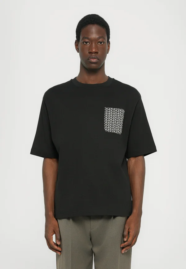 NEW TEE - Print T-shirt - black