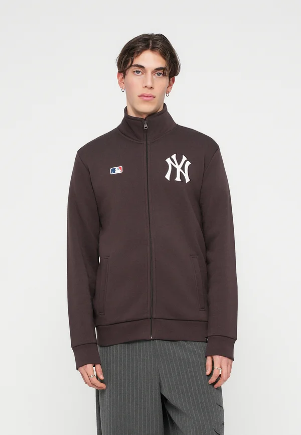 NEW YORK YANKEES CORE ISLINGTON  - Zip-up sweatshirt - brown