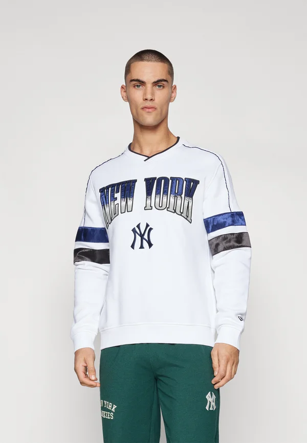 NEW YORK YANKEES  - Zip-up sweatshirt - white