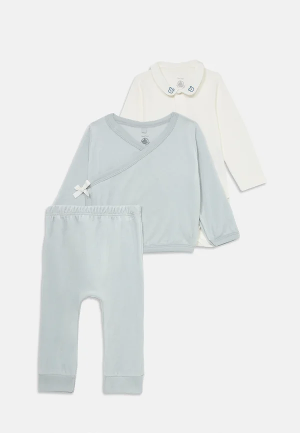 NEWBORN COFFRET GIFTING SET UNISEX - Tracksuit bottoms - light blue