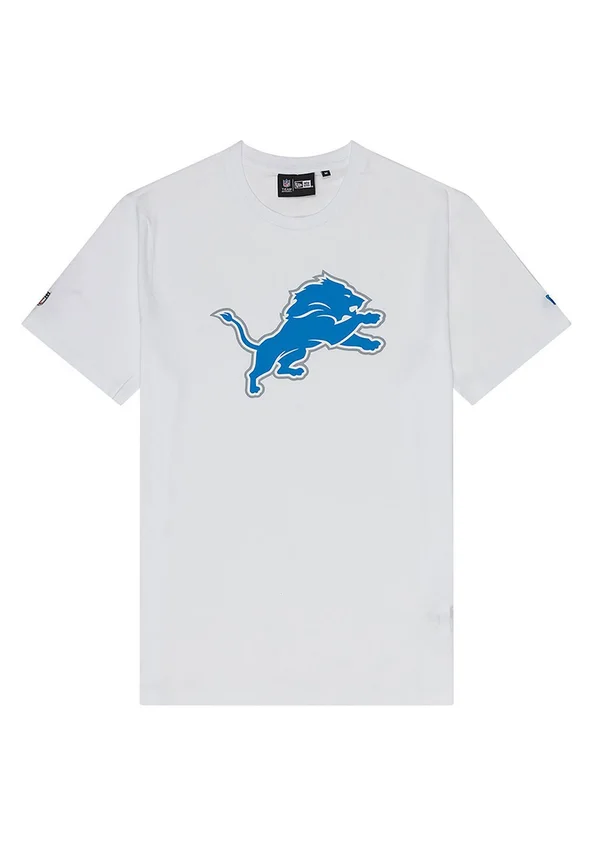 NFL DETROIT LIONS LOGO - Print T-shirt - weiss