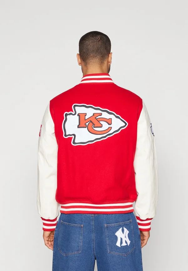 NFL KANSAS CITY CHIEFS VARSITY JACKET - Club wear - red