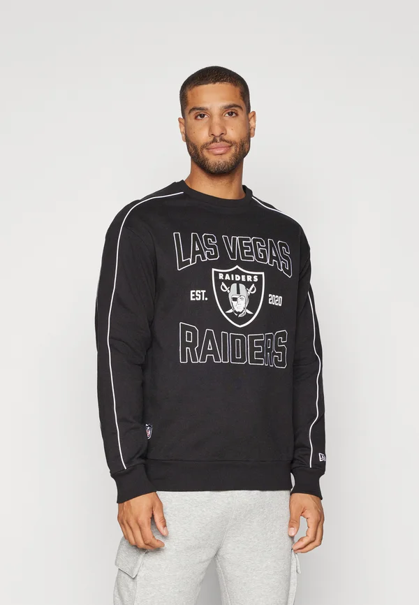NFL LAS VEGAS RAIDERS GRAPHIC - Club wear - black