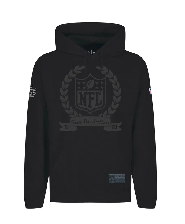 NFL SHIELD FROM THE ARCHIVES OVERSIZE  - Hoodie - schwarz