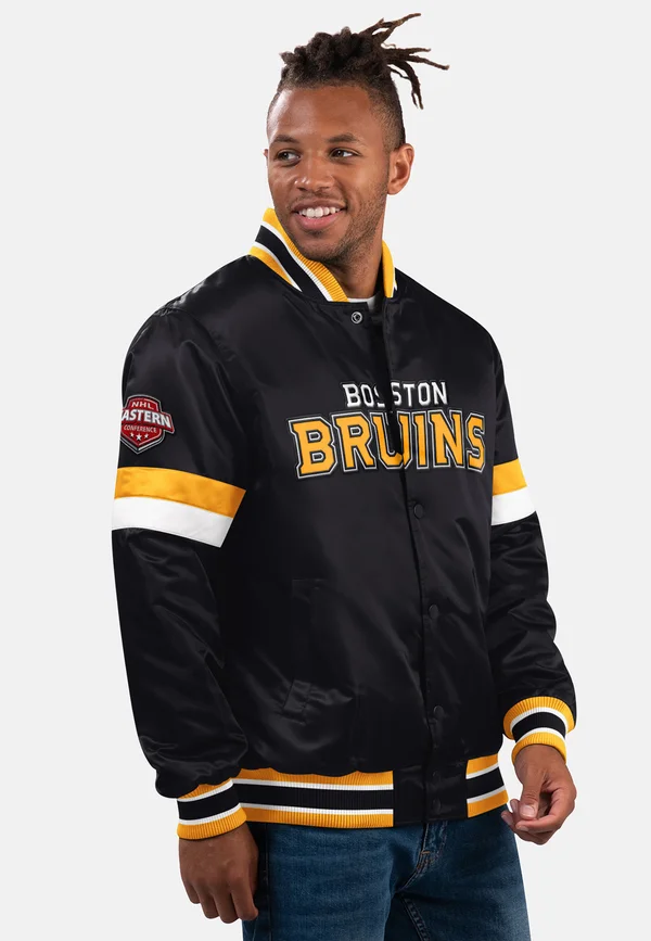 NHL Boston Bruins Home Game - Bomber Jacket - black