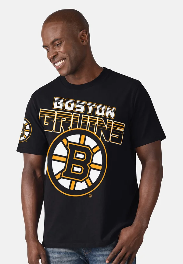 NHL BOSTON BRUINS - Print T-shirt - black