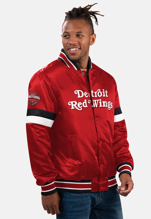 NHL Detroit Red Wings Home Game - Bomber Jacket - red