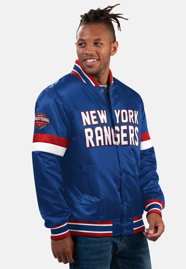NHL New York Rangers Home Game - Bomber Jacket - blue