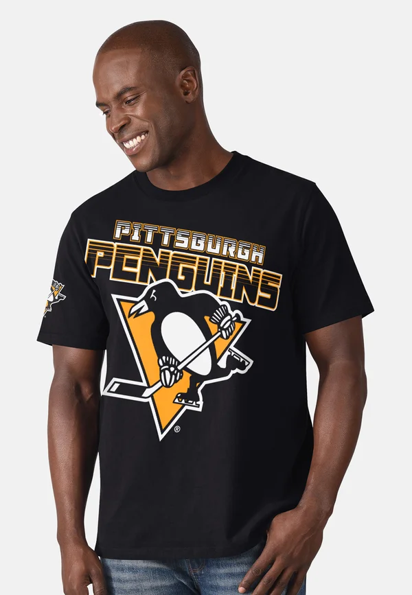 NHL PITTSBURGH PENGUINS  - Print T-shirt - black