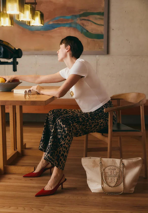 NICETTE - Wide Leg - brown baum