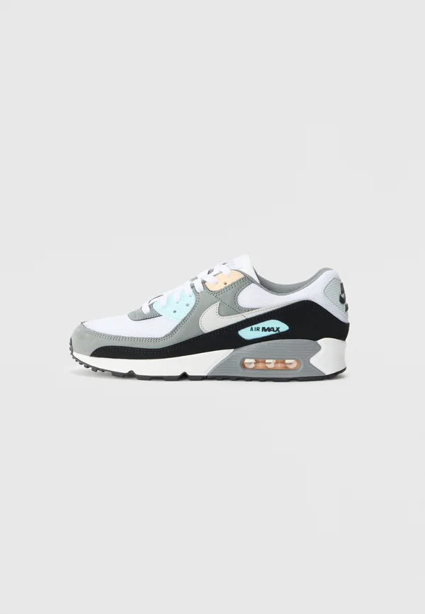 NIKE AIR MAX 90 EASTER UNISEX - Trainers - cool grey/pure platinum black /glacier blue white