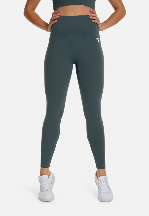 NIMBLE HIGH WAIST - Leggings - deep jade