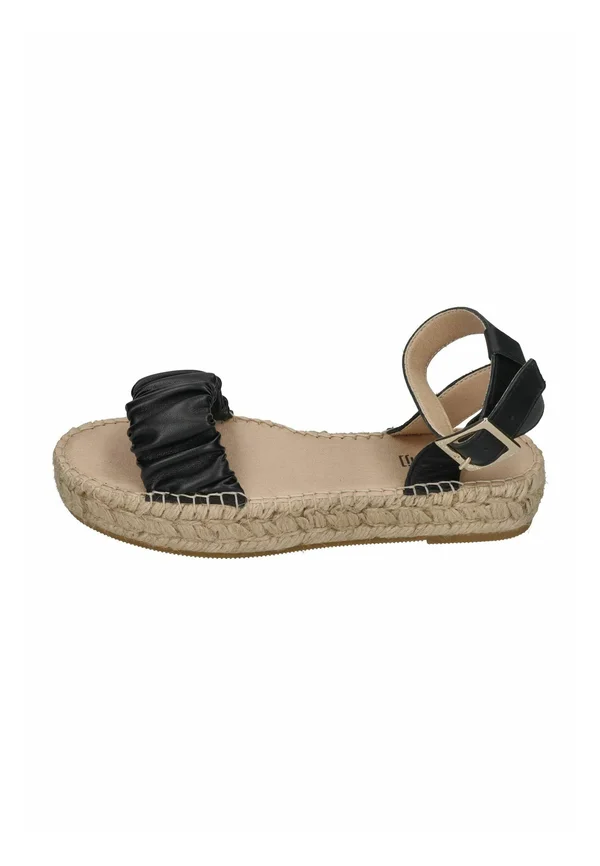 NIMES RUFFLE - Espadrilles - noir