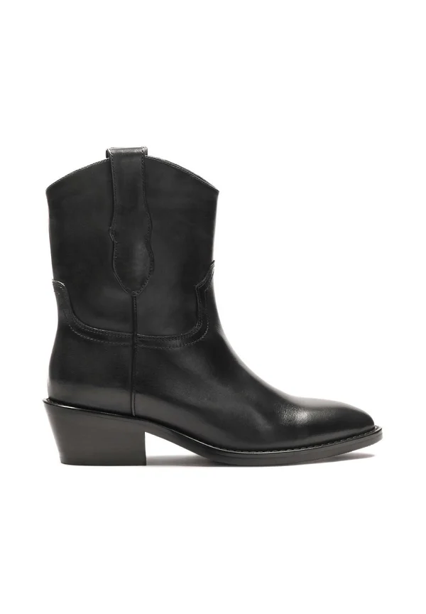 NIRALI - Cowboy/biker ankle boot - black