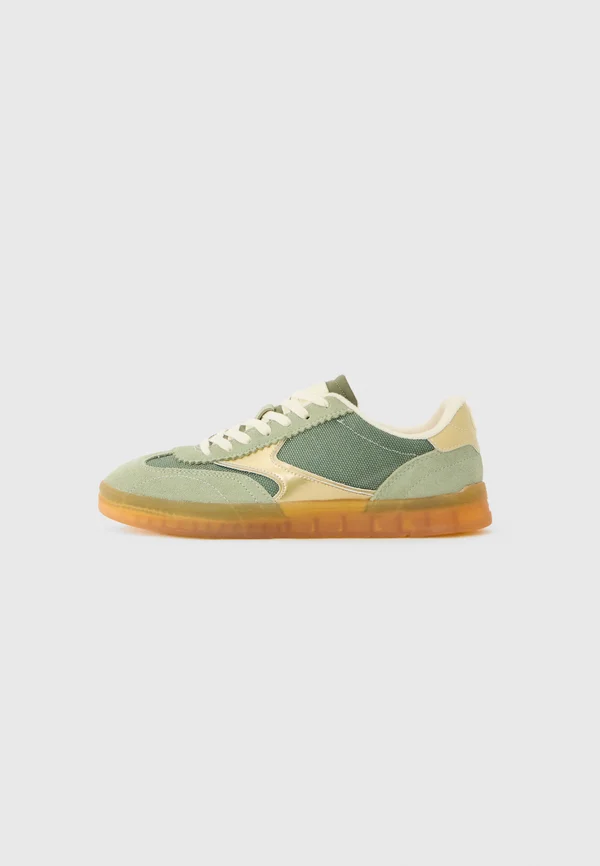 NIXIE 4 - Trainers - khaki/gold-coloured